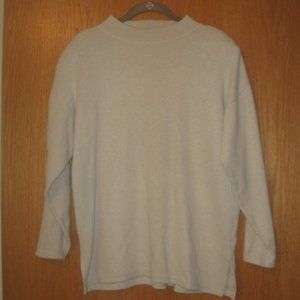 Style New York Beige Long Sleeve Sweater